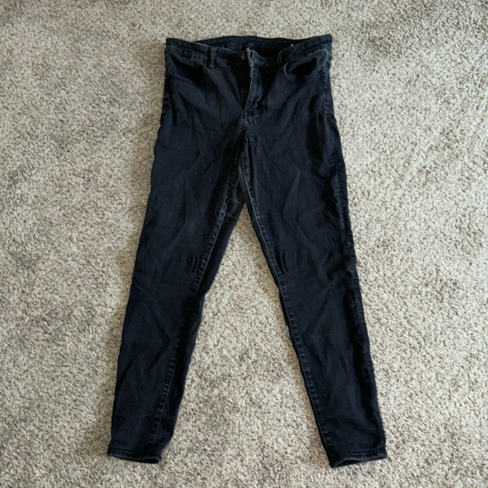 American Eagle - black jeging Next Level Stretch
